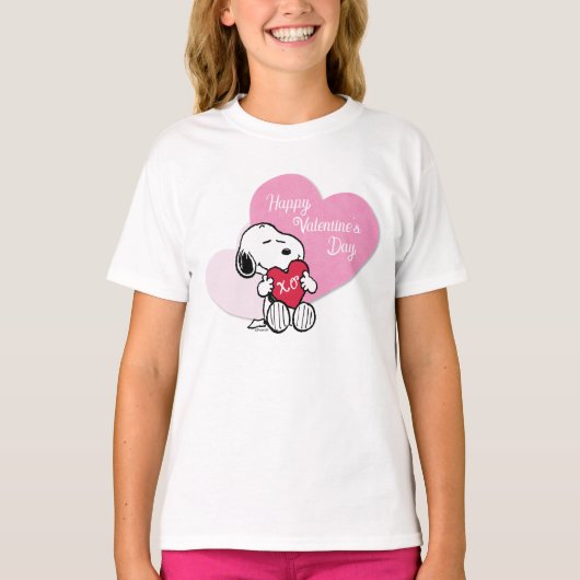 Snoopy Hugs & Kisses T-shirt (Voorkant)