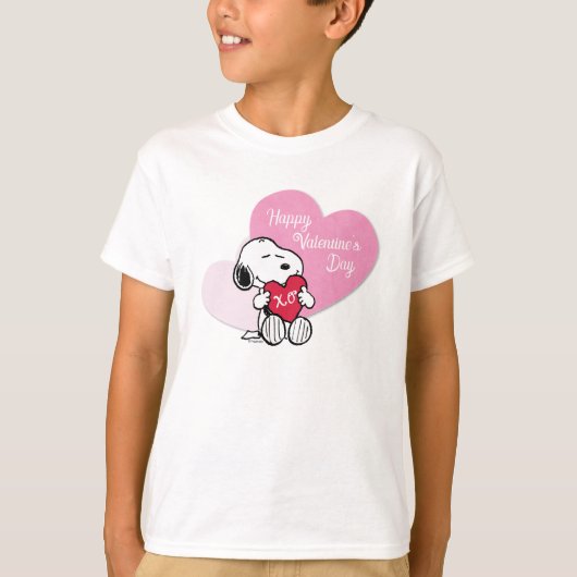 Snoopy Hugs & Kisses T-shirt (Voorkant)