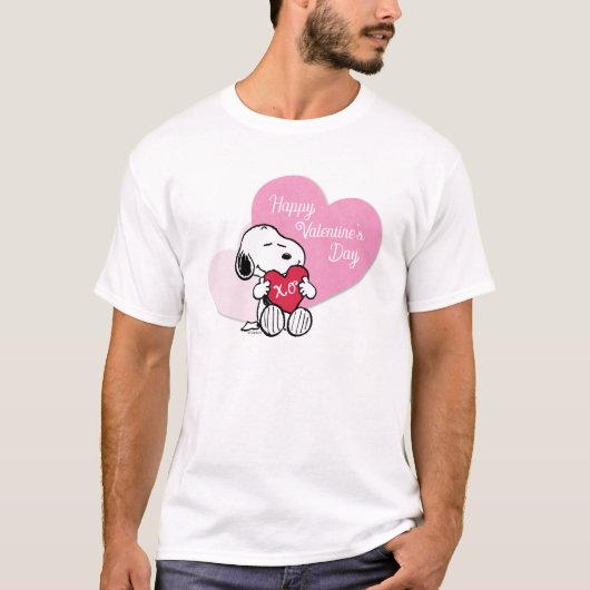 Snoopy Hugs & Kisses T-shirt (Voorkant)