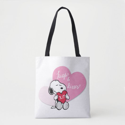 Snoopy Hugs & Kisses Tote Bag (Voorkant)