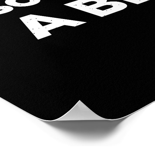 Snoopy - Ik werk zo dat mijn hond een beter leven Poster (Hoek)