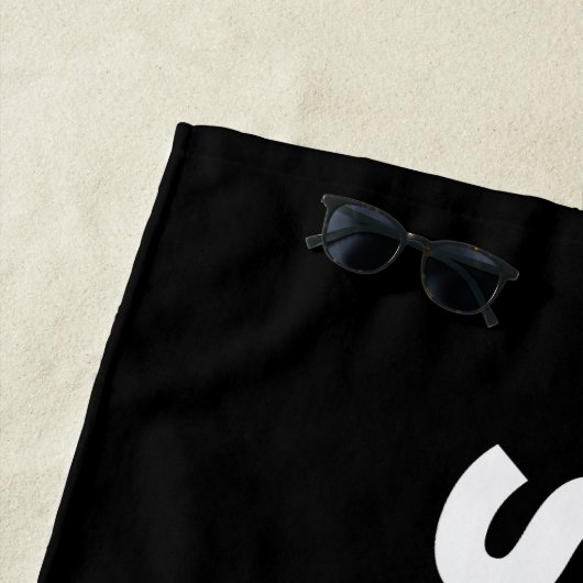 Snoopy Japanese Typography Graphic Strandlaken (In situ)