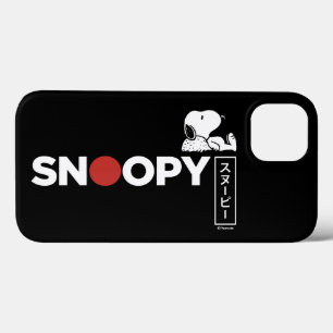 Snoopy Japanse Typografie Grafisch Case-Mate iPhone Case