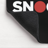 Snoopy Japanse Typografie Grafisch Muismat (Hoek)