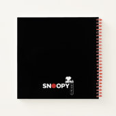 Snoopy Japanse Typografie Grafisch Notitieboek (Achterkant)