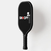 Snoopy Japanse Typografie Grafisch Pickleball Paddle (Links)