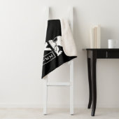 Snoopy Japanse Typografie Grafisch Sherpa Deken (In situ)