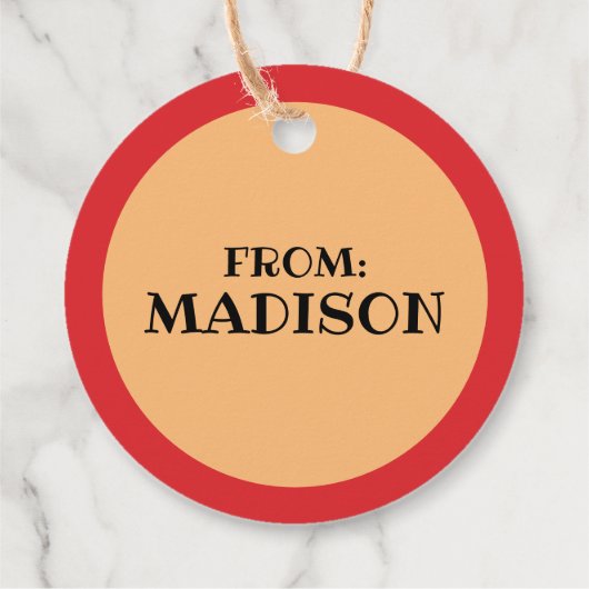 Snoopy - Joe Cool Crown Bedankjes Labels (Achterkant)