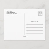 Snoopy - Joe Cool Crown Briefkaart (Achterkant)