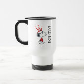 Snoopy - Joe Cool Crown | Jouw namen toevoegen Reisbeker (Links)