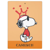 Snoopy - Joe Cool Crown Klembord (Achterkant)
