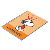 Snoopy - Joe Cool Crown Notitieboek (Linkerzijde)