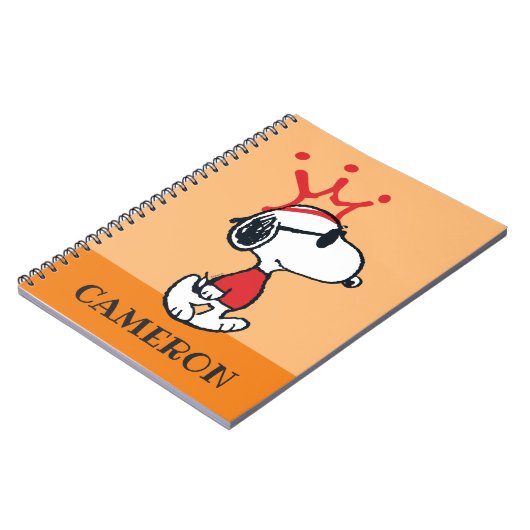 Snoopy - Joe Cool Crown Notitieboek (Linkerzijde)