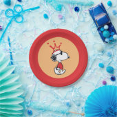 Snoopy - Joe Cool Crown Papieren Bordje (Feest)