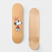 Snoopy - Joe Cool Crown Persoonlijk Skateboard (Voorkant)