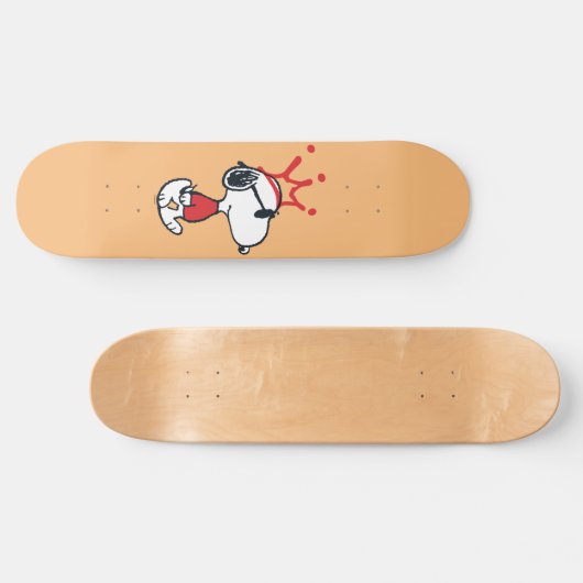 Snoopy - Joe Cool Crown Persoonlijk Skateboard (Horizontaal)