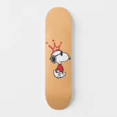 Snoopy - Joe Cool Crown Persoonlijk Skateboard (Voorkant)