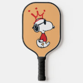 Snoopy - Joe Cool Crown Pickleball Paddle (Voorkant)