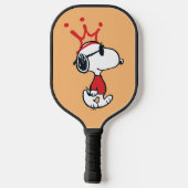 Snoopy - Joe Cool Crown Pickleball Paddle (Achterkant)