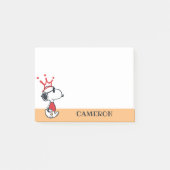 Snoopy - Joe Cool Crown Post-it® Notes (Voorkant)