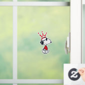 Snoopy - Joe Cool Crown Raamsticker (Huis)