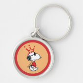 Snoopy - Joe Cool Crown Sleutelhanger (Voorkant)