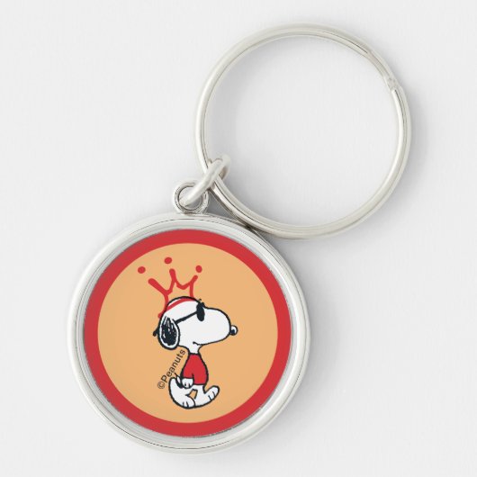 Snoopy - Joe Cool Crown Sleutelhanger (Voorkant)