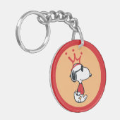 Snoopy - Joe Cool Crown Sleutelhanger (Voorkant Links)