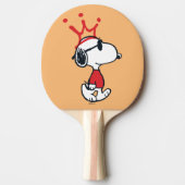 Snoopy - Joe Cool Crown Tafeltennisbatje (Voorkant)