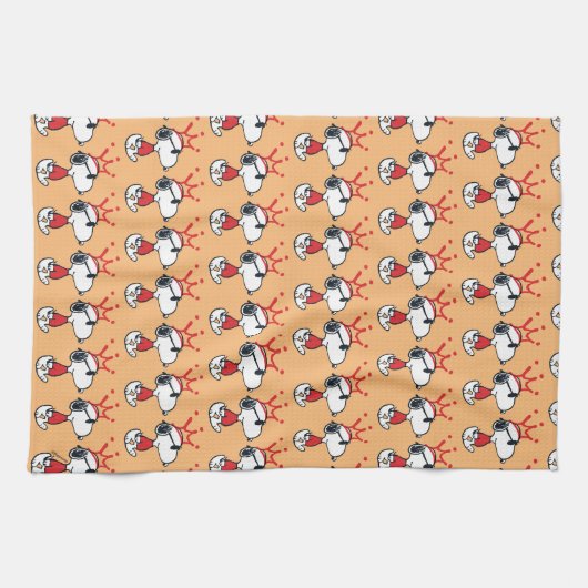 Snoopy - Joe Cool Crown Theedoek (Horizontaal)