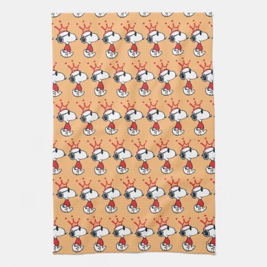 Snoopy - Joe Cool Crown Theedoek (Verticaal)