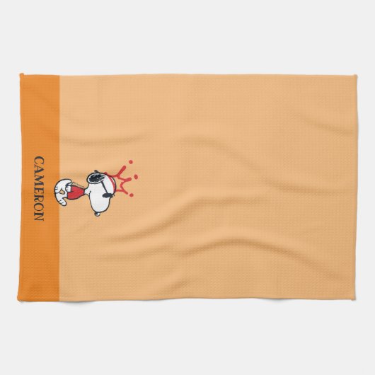 Snoopy - Joe Cool Crown Theedoek (Horizontaal)