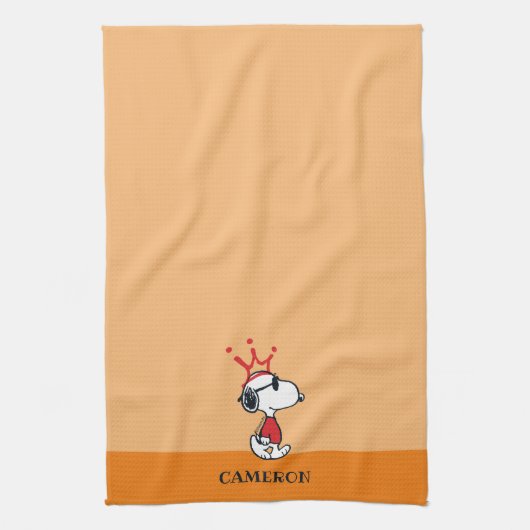 Snoopy - Joe Cool Crown Theedoek (Verticaal)