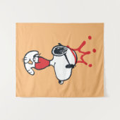 Snoopy - Joe Cool Crown Wandkleed (Voorkant (horizontaal))
