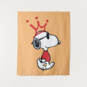 Snoopy - Joe Cool Crown Wandkleed (Voorkant)