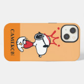 Snoopy - Joe Cool Kroon iPhone Hoesje (Achterkant horizontaal)