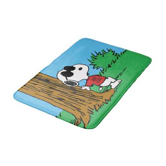 Snoopy "Joe Cool" Permanent Badmat (Gekanteld)