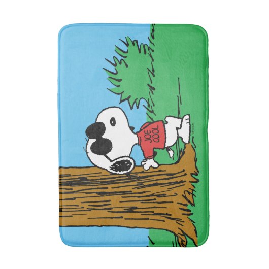 Snoopy "Joe Cool" Permanent Badmat (Voorkant Verticaal)