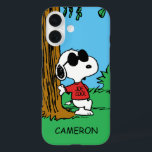 Snoopy "Joe Cool" Permanent iPhone 16 Hoesje<br><div class="desc">Kijk uit Snoopy's alter-ego Joe Cool die staat en leunt.</div>