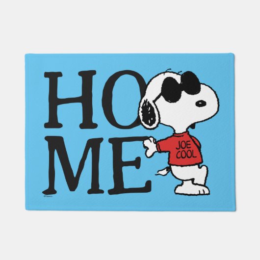 Snoopy "Joe Cool" Permanent Deurmat (Voorkant)