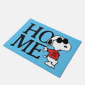 Snoopy "Joe Cool" Permanent Deurmat (Schuin)