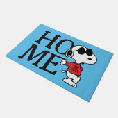 Snoopy "Joe Cool" Permanent Deurmat (Schuin)