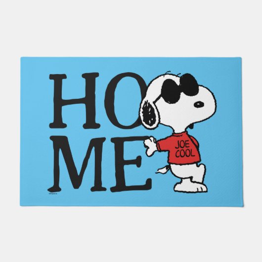 Snoopy "Joe Cool" Permanent Deurmat (Voorkant)
