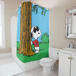 Snoopy "Joe Cool" Permanent Douchegordijn