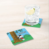 Snoopy "Joe Cool" Permanent Kartonnen Onderzetters (Insitu)