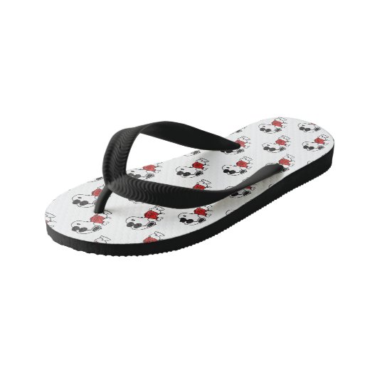 Snoopy "Joe Cool" Permanent Kinder Teenslippers (Schuin)