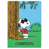 Snoopy "Joe Cool" Permanent Klembord (Achterkant)