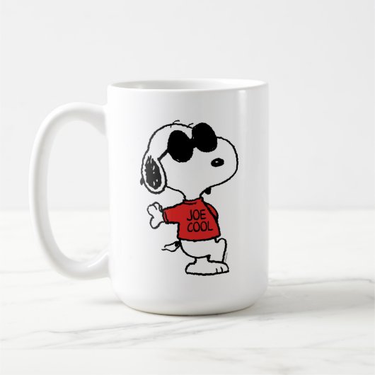 Snoopy "Joe Cool" Permanent Koffiemok (Links)