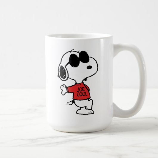 Snoopy "Joe Cool" Permanent Koffiemok (Rechts)