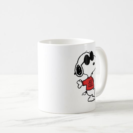 Snoopy "Joe Cool" Permanent Koffiemok (Voorkant rechts)